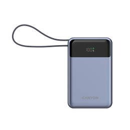 CANYON Power Bank PB-600, 20000mAh PD65W, dark grey