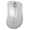 CANYON myš optická bezdrátová MW-11PW, 1200 dpi, 3 tl, USB reciever, bílá perlet