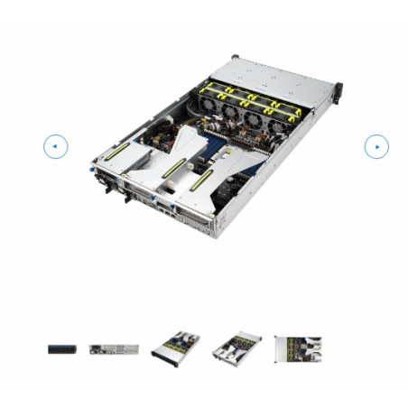 ASUS 2U RS521A-E12-RS24U 1 xSP5 (LGA 6096) 24xDDR5/16NVMe/RH/OCP/GPU 1GB LAN 2KW