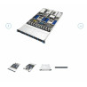 ASUS 1U RS700A-E13-RS12U 2 xSP5 (LGA 6096P) 24xDDR5/ 12x(4-8 SAS/Sata // 12xNvme Opti. ) /OCP/1xLAN/2KW