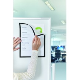 Magnetoplan Magnetofix magnetic frame A4 black (5pcs)