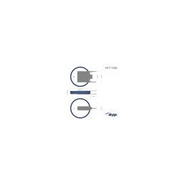 Akyga lithiová baterie CR2032 PP3A Li-MnO2 3V/210mAh 3-Pin RM 4.0
