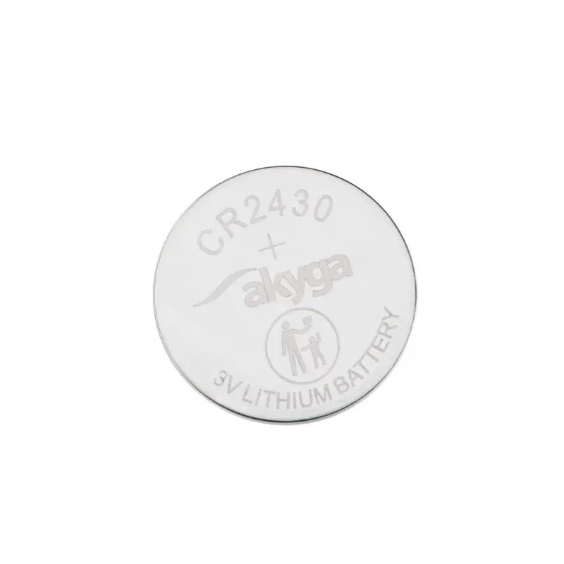 Akyga lithiová baterie CR2430 Li-MnO2 3V/280mAh