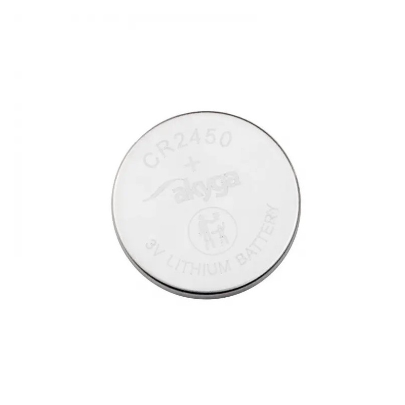 Akyga lithiová baterie CR2450 Li-MnO2 3V/600mAh