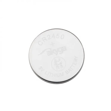 Akyga lithiová baterie CR2450 Li-MnO2 3V/600mAh