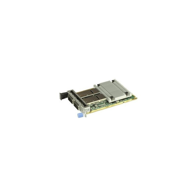 SUPERMICRO AOC-S100G-M2C Dual QSFPF28 100Gb/s, Mellanox ConnectX-4EN, PCIe3 x16