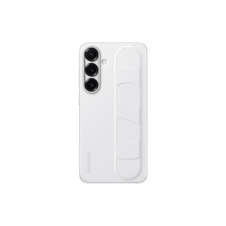 SAMSUNG Ochranný kryt z vegánskej kože pre Galaxy S25+ hnedý