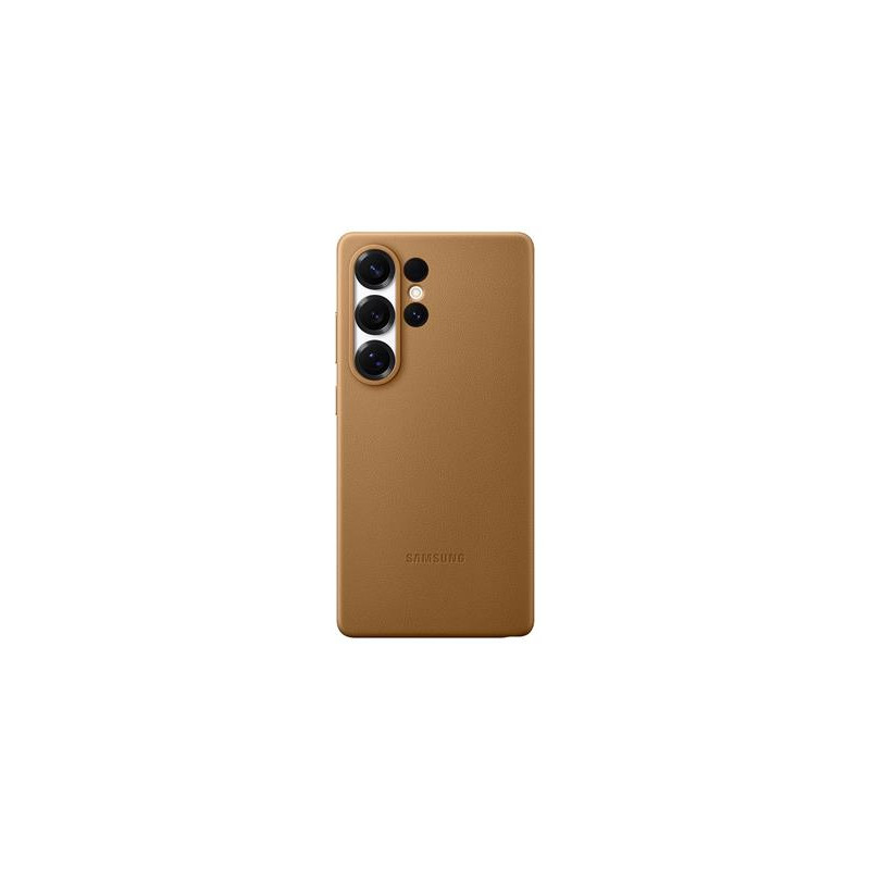 SAMSUNG Ochranný kryt z vegánskej kože pre Galaxy S25 Ultra hnedý