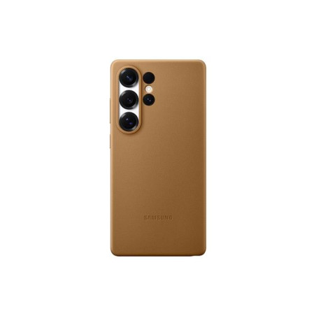 SAMSUNG Ochranný kryt z vegánskej kože pre Galaxy S25 Ultra hnedý