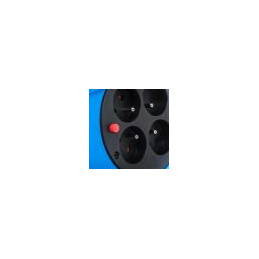 Akyga prodlužovací kabel, naviják Brennensthul - 4x 3x1,5mm, IP20, 2.2kg - 15 m