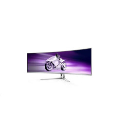 Philips 49M2C8900L/00 48,9" QD-OLED 5120x1440 MEGA:1 0,03ms 1000 DP HDMI USB-C (90W) repro šedý