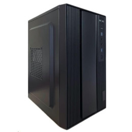 Eurocase MC MF-300B, skrinka mATX, 2xUSB3.0 + USB-C čierna