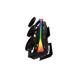 VGA XFX Mercury AMD Radeon RX 9070 XT OC 16GB GDDR6, Magnetic Air Edition RGB