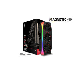 VGA XFX Mercury AMD Radeon RX 9070 XT OC 16GB GDDR6, Magnetic Air Edition RGB