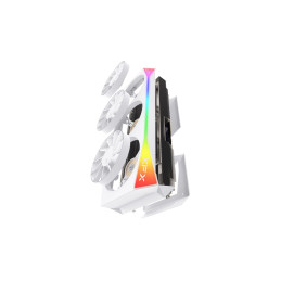 VGA XFX Mercury AMD Radeon RX 9070 XT OC 16GB GDDR6, Magnetic Air Edition RGB, White