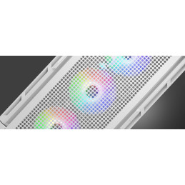 COUGAR PC skříň AIRFACE PRO RGB White Mid Tower Airflow Panel 3 x 120mm ARGB Fans 1x 120mm ARGB Fan TG Left Panel
