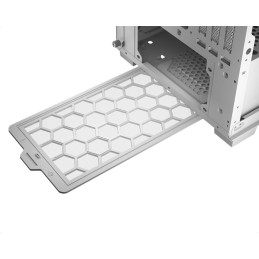 COUGAR PC skříň AIRFACE PRO RGB White Mid Tower Airflow Panel 3 x 120mm ARGB Fans 1x 120mm ARGB Fan TG Left Panel