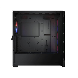 COUGAR PC skříň AIRFACE PRO RGB Black Mid Tower Airflow Panel 3 x 120mm ARGB Fans 1x 120mm ARGB Fan TG Left Panel