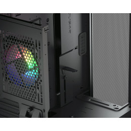 COUGAR PC skříň AIRFACE PRO RGB Black Mid Tower Airflow Panel 3 x 120mm ARGB Fans 1x 120mm ARGB Fan TG Left Panel