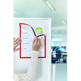 Magnetoplan Magnetofix magnetic frame A4 red (5pcs)