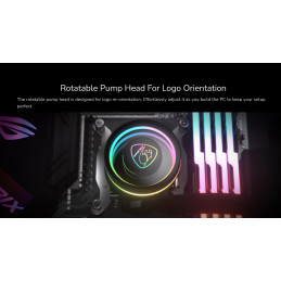 COUGAR chlazení POSEIDON ELITE ARGB 360 AIO vodní white