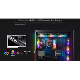 COUGAR chlazení POSEIDON ELITE ARGB 360 AIO vodní white