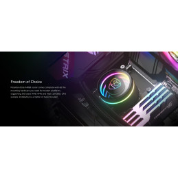 COUGAR chlazení POSEIDON ELITE ARGB 360 AIO vodní white