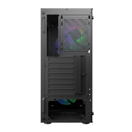 COUGAR PC skříň MX110 RGB Black (system build version) Mid Tower 4 x 120mm fans RGB