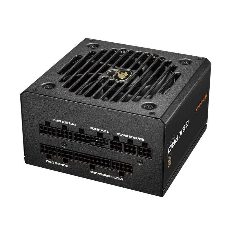COUGAR PC zdroj GEX PRO 750W 80+ Gold, Fully, ATX3.1, PCIE5.1, GeForce RTX 50 series ready
