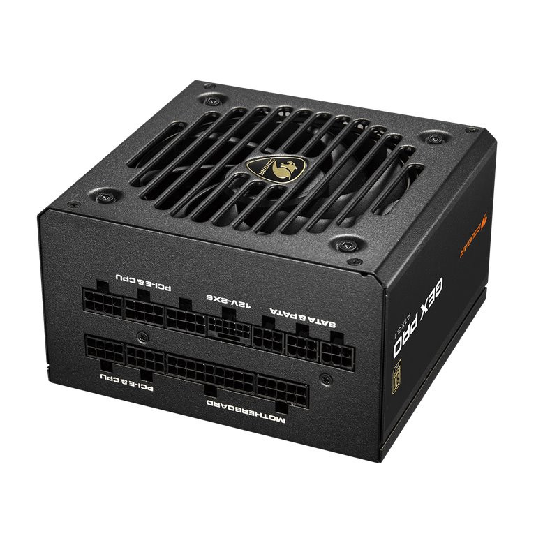 COUGAR PC zdroj GEX PRO 750W 80+ Gold, Fully, ATX3.1, PCIE5.1, GeForce RTX 50 series ready