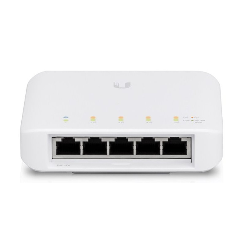 Ubiquiti Switch UniFi Compact Indoor/outdoor USW-FLEX, 5-Port Gigabit, 4x PoE-in / out, 3 kusy