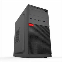1stCOOL STEP 5, skrinka mATX, USB-C + USB3.0 + 2xUSB2.0, čierna