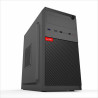 1stCOOL STEP 5, skrinka mATX, USB-C + USB3.0 + 2xUSB2.0, čierna