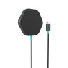 CANYON bezdrátová magnetická nabíjecka HEXAGON 110, 15W, Qi2 Dark Grey