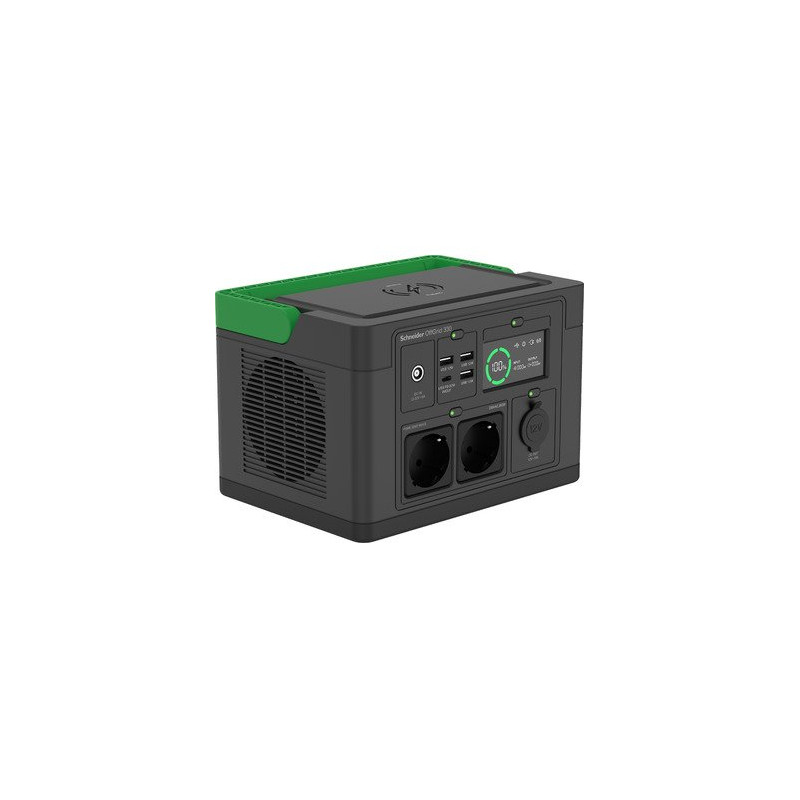 Schneider OffGrid Portable Power Station 730, 738Wh Lithium-ion, 2 Schuko, Sinewave