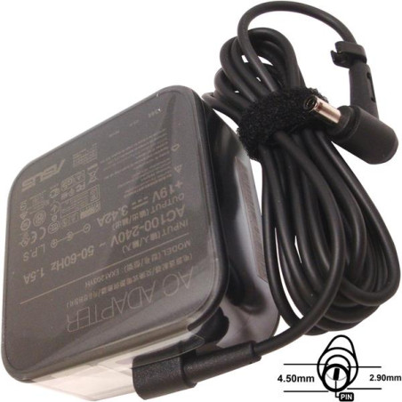 ASUS AC NAPÁJACÍ ADAPTÉR 65W 19V 3pin 4,5x2,9mm bez EU plug
