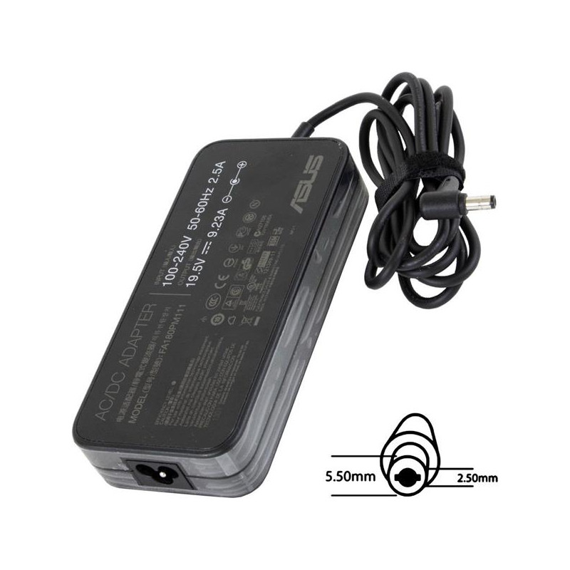 ASUS AC NAPÁJACÍ ADAPTÉR 180W 19,5V 3pin 5,5x2,5mm bez EU plug