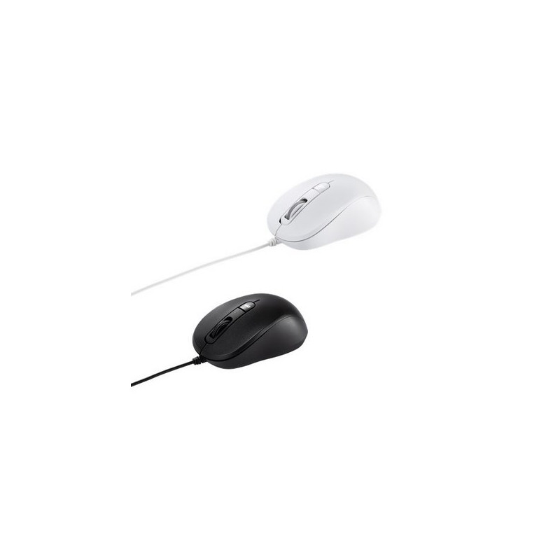 ASUS MOUSE MU101C black - optická drôtová myš, čierna