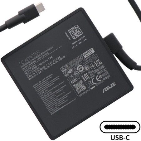 ASUS AC NAPÁJACÍ ADAPTÉR  130W 3pin USB C - bez EU plug