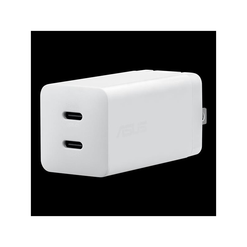 ASUS AC NAPÁJACÍ ADAPTÉR 65W , 2x USB-C GaN, obsahuje 150 cm USB-C - USB-C kábel