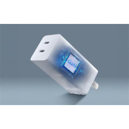 ASUS AC NAPÁJACÍ ADAPTÉR 65W , 2x USB-C GaN, obsahuje 150 cm USB-C - USB-C kábel