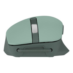 ASUS MOUSE SmartO MD200 SilentPlus zelena - optická bezdrôtová myš,,BT+2.4GHZ