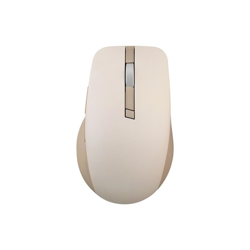 ASUS MOUSE SmartO MD200 SilentPlus béžová- optická bezdrôtová myš,,BT+2.4GHZ