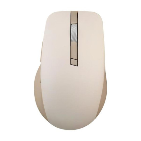 ASUS MOUSE SmartO MD200 SilentPlus béžová- optická bezdrôtová myš,,BT+2.4GHZ