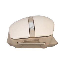 ASUS MOUSE SmartO MD200 SilentPlus béžová- optická bezdrôtová myš,,BT+2.4GHZ