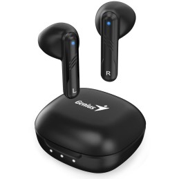 GENIUS bezdrátový headset TWS HS-M905BT Black/ Bluetooth 5.3/ USB-C nabíjení/ černá