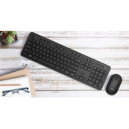 ASUS CW100 Copilot version - bezdrôtová klávesnica a myš, čierna, CZ/SK