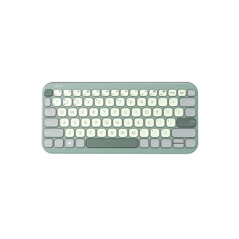 ASUS Marshmallow KW100 Copilot version - bezdrôtová klávesnica, Green Tea Latte, CZ/SK