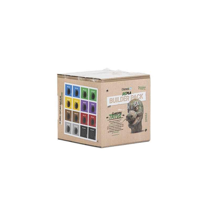 Filament PM tisková struna/filament 1,75 RePLA Builder Pack 3x1 kg