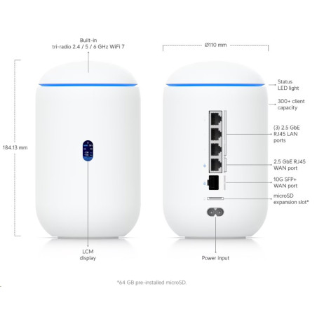 Ubiquiti Dream Router 7 (15W)